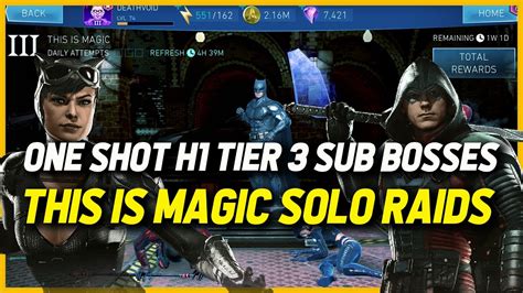 Injustice 2 Mobile One Shot Tier 3 Sub Bosses This Is Magic Heroic