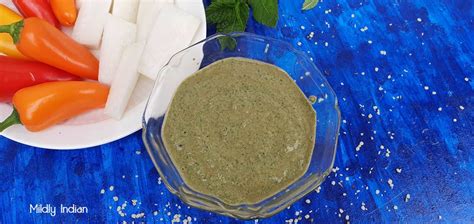 Bhang ki chutney – hemp seed dip. – Mildly Indian