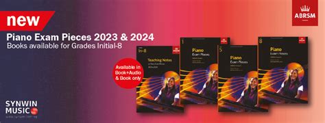 Abrsm Piano Exam Pieces 2023 And 2024 Synwin Music