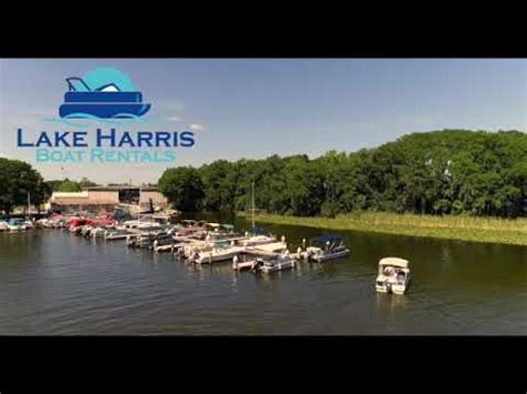 lake harris boat rentals marina leesburg florida youtube