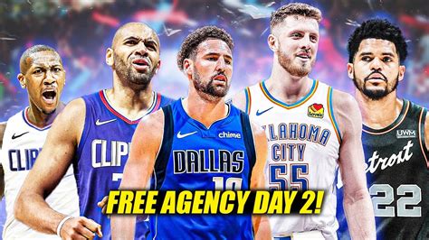 Klay Thompson To Dallas At Ang Iba Pang Mga Nangyari Sa Day Ng Free