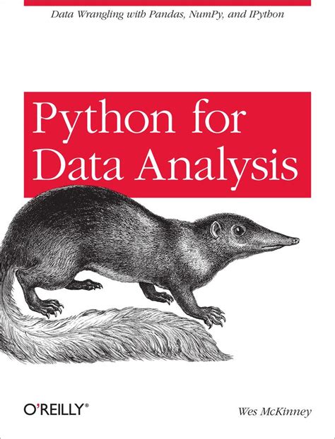 Cover Python For Data Analysis [book]