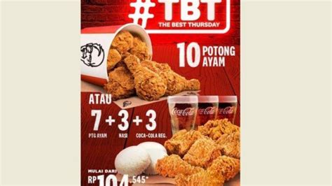 PROMO KFC MCD Dan Starbucks Hari Ini Beli Satu Gratis Satu Di