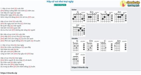 Sheet H Y C Vui Nh M I Ng Y Pdf Song Lyric Sheet Chords Vip