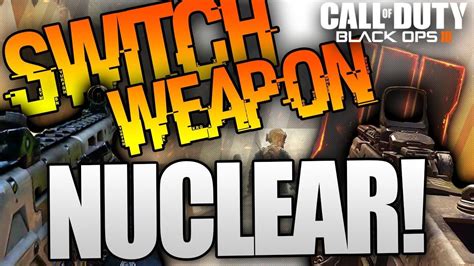 Cod Bo Switch Gun Nuclear On Stronghold Double Nuclear Fail Youtube