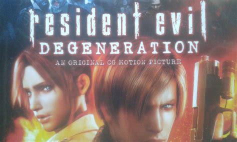 Resident Evil Degeneration Blu Ray