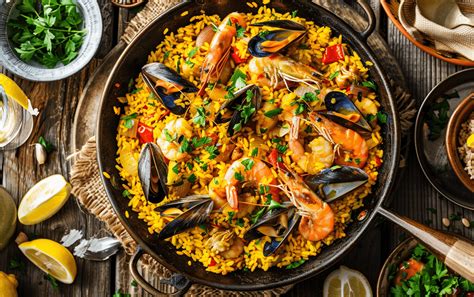 classic spanish paella soyrice kitchen