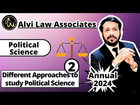 Approaches To Study Political Science Supplementary Political Science