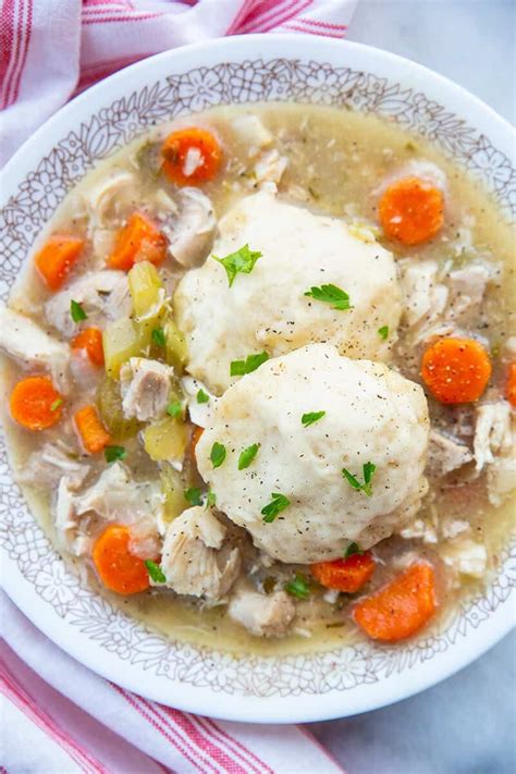 Easy Bisquick Chicken And Dumplings Best Fast Dinner Homemade Recipe