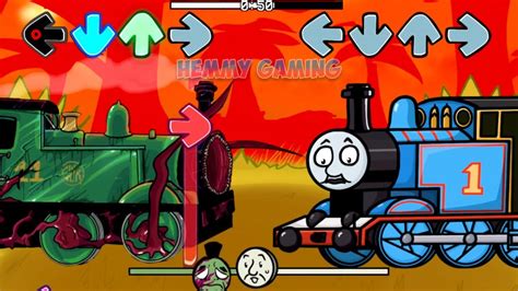 FNF Oliver Exe Choo Choo Charles Vs Thomas Sings Chasing The Railway