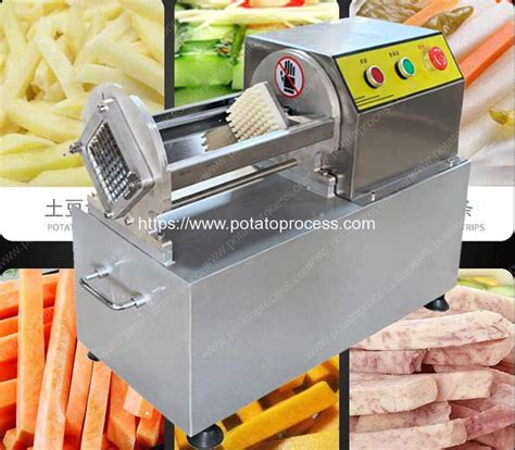 Semi Automatic French Fries Cutting Machine Potato Processing Machine