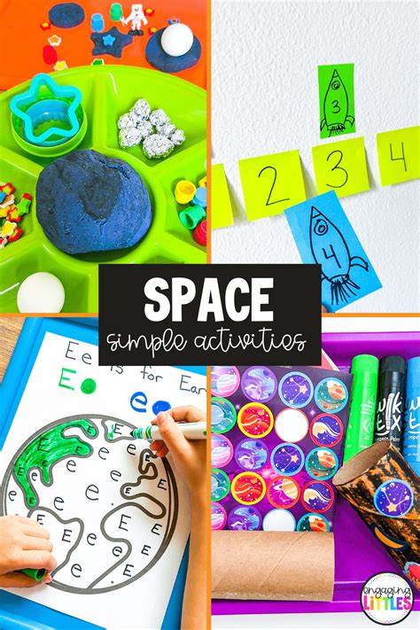 Simple Space Activities - Engaging Littles