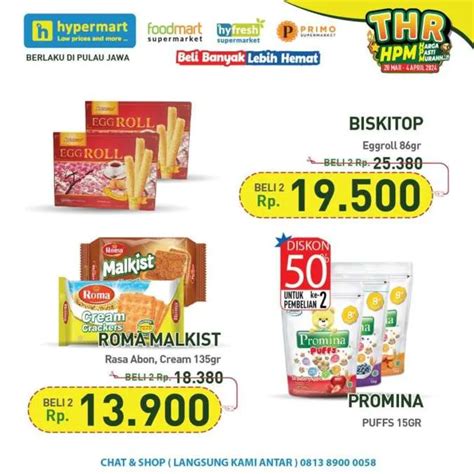 Promo Hypermart Beli Banyak Lebih Hemat Berlaku Sampai April