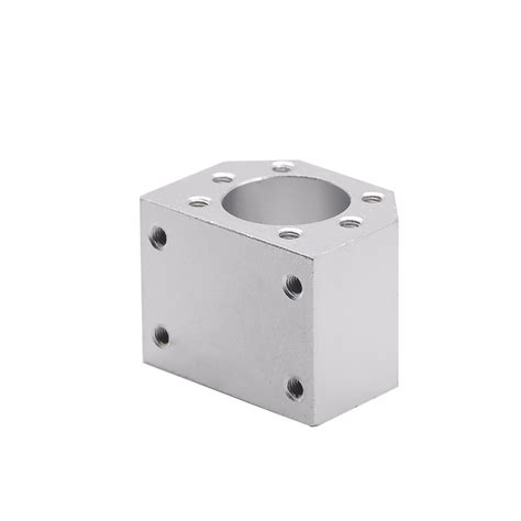 Aluminium Alloy Ballscrew Nut Housing Bracket Holder Fit For Sfu1605