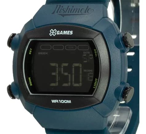 Reloj Digital X Games Xgppd166 Para Hombre Azul Y Negro MercadoLibre