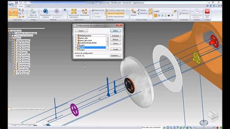 C Mo Explosionar Conjuntos Con Solid Edge St Youtube