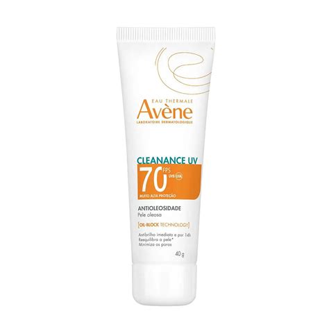 Protetor Solar Facial Avène Cleanance Antioleosidade Fps 70 40g Drogasil