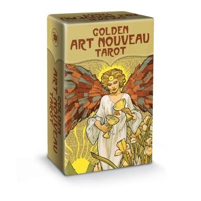 Golden Art Nouveau Tarot Mini Giulia F Massaglia Z Firo A