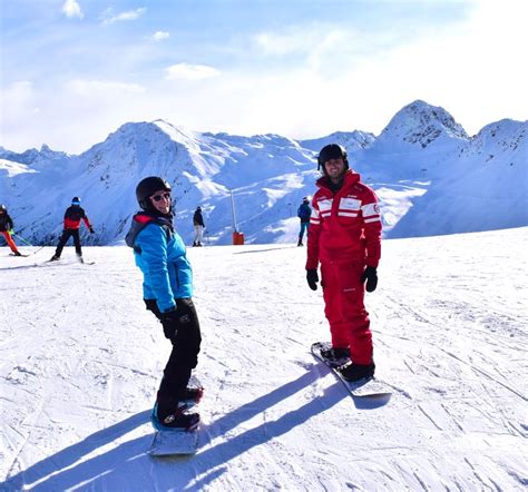 Group lessons esf Plagne Bellecôte