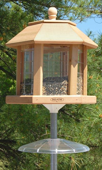 Heath Mfg Post Pole Mounted Feeders Le Grande Gazebo Bird Feeder