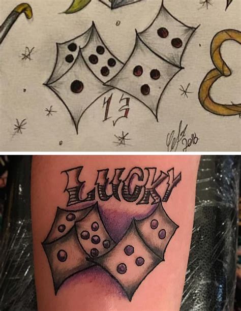 Lucky 7 Tattoo Designs