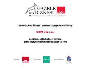 Gazele Biznesu Grupa E