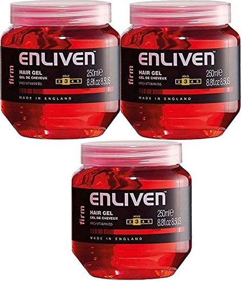 X Enliven Hair Gel With Pro Vitamin B For Wet Firm Medium Hold Ml