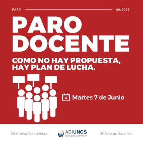 Paro Docente Adiungs