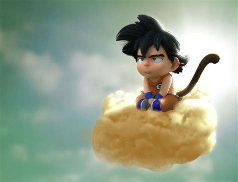 Kid Goku Na Nuvem Voadora D Character Character Concept Character