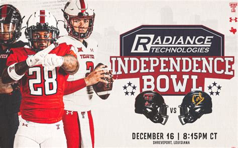 Texas Tech Accepts Invitation To Independence Bowl Rock 101