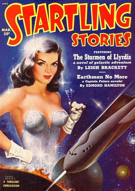 Startling Stories March 1951 Painting By Classic Sci Fi Magazine