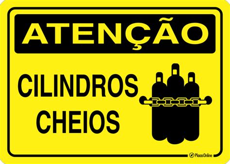 Placa Aten O Cilindros Cheios Placasonline