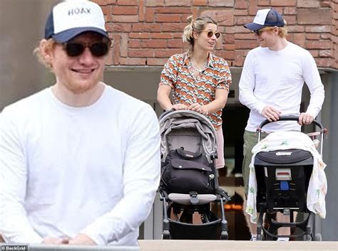 Ed Sheeran Is Ever The Doting Dad As He Steps Out With Daughter And Wife