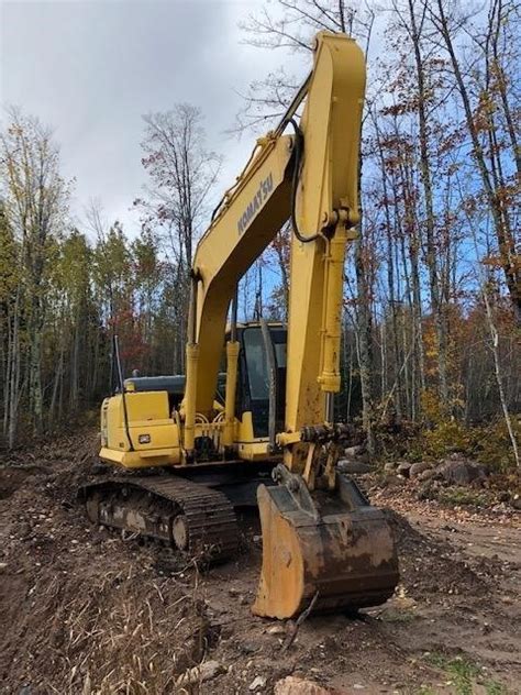 2009 Komatsu Pc160 Lc 7 Bagger Raupen Verkaufescanaba Michigan