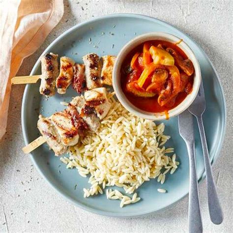 Recept Voor Brochette Van Chipolata En Kip Met Provençaalse Saus En