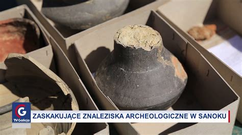 TV Galicja Zaskakujące znaleziska archeologiczne w Sanoku YouTube