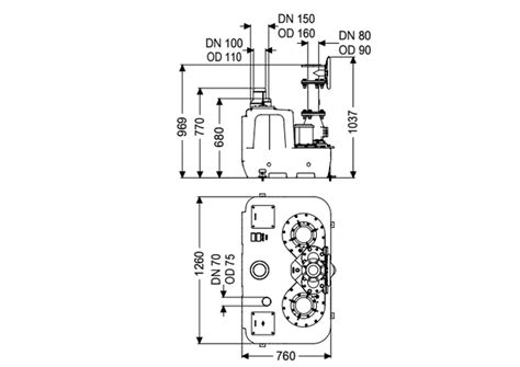 Opvoerinstall Aqualift F XL 300l Opvoerinstall Aqualift F XL 300l