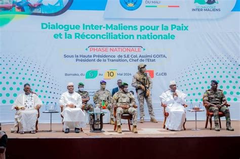 Mali clôture du dialogue inter maliens pour la paix et la