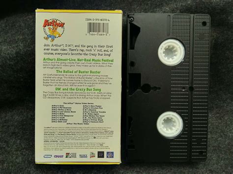 VHS Arthur - Arthur The Music Video (VHS, 1999) - VHS Tapes