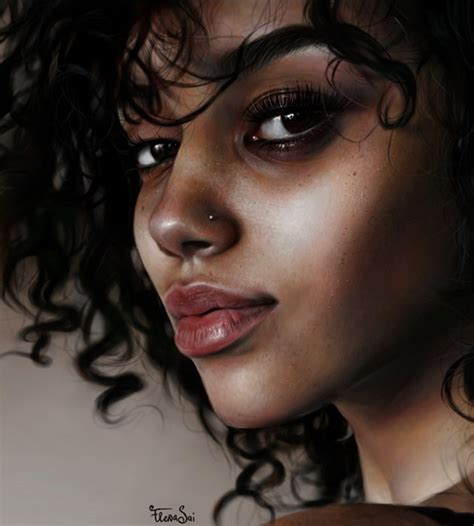 25 Beautiful realistic digital art portraits | Creative Nerds