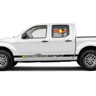 Pair Nissan Decal Doors Rocker Panel Stripe Sticker For Nissan Titan