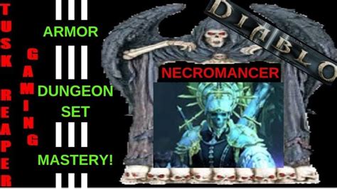 Diablo 3 Necromancer Set Armor Master Dungeon | Necromancer, Armor ...