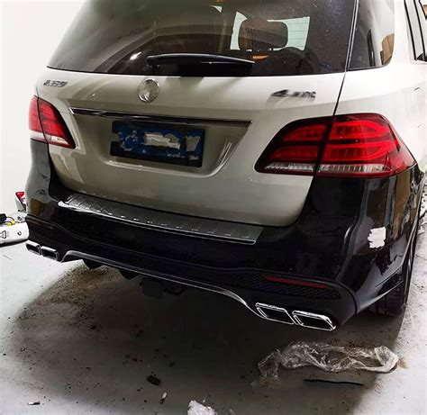 Car Modified Body Kits Include Headlight Taillight Bumpers Hood Fender For Mercedes Benz Ml W166