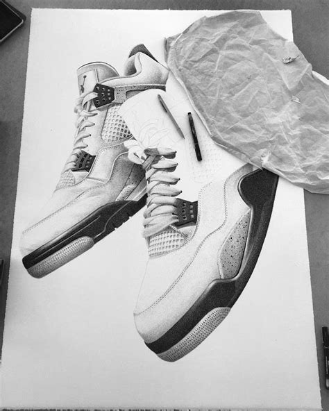 Air Jordan 1 Drawing at PaintingValley.com | Explore collection of Air ...