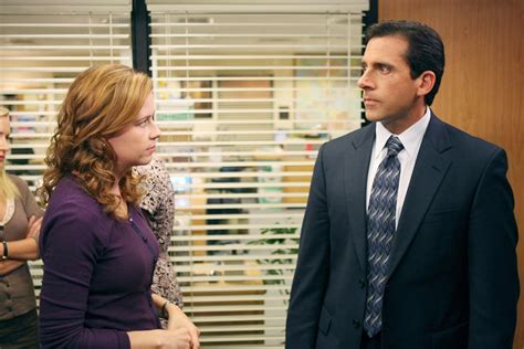 The Office This Touching Pam And Michael Moment Was A Writers Room