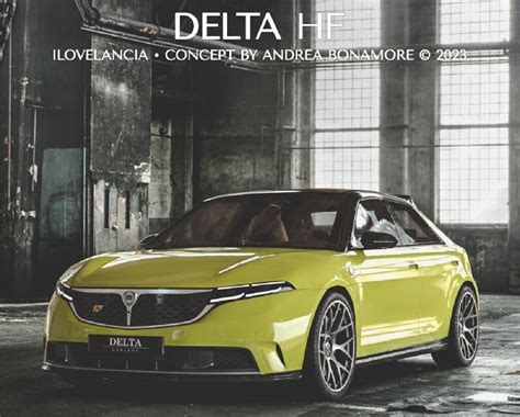 Nuova Lancia Delta HF Quasi Certo Il Suo Debutto RENDER