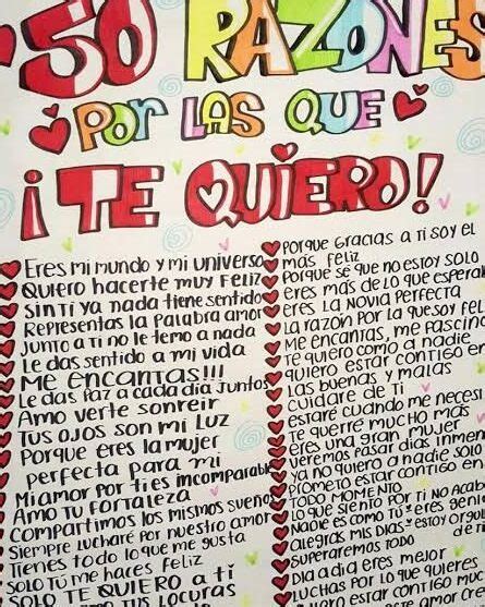 Razones Por Las Que Te Quiero