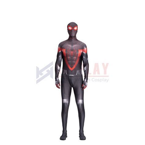 Spiderman Miles Morales Ps Spandex Cosplay Costumes