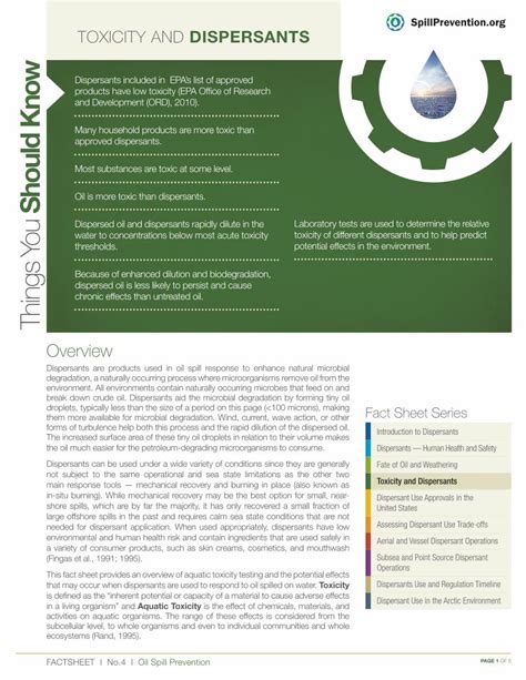 Pdf Toxicity And Dispersants Oil Spill Prevention … Media Oil Spill