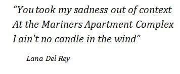 Meaning of "Mariners Apartment Complex" by Lana Del Rey - Song Meanings and Facts